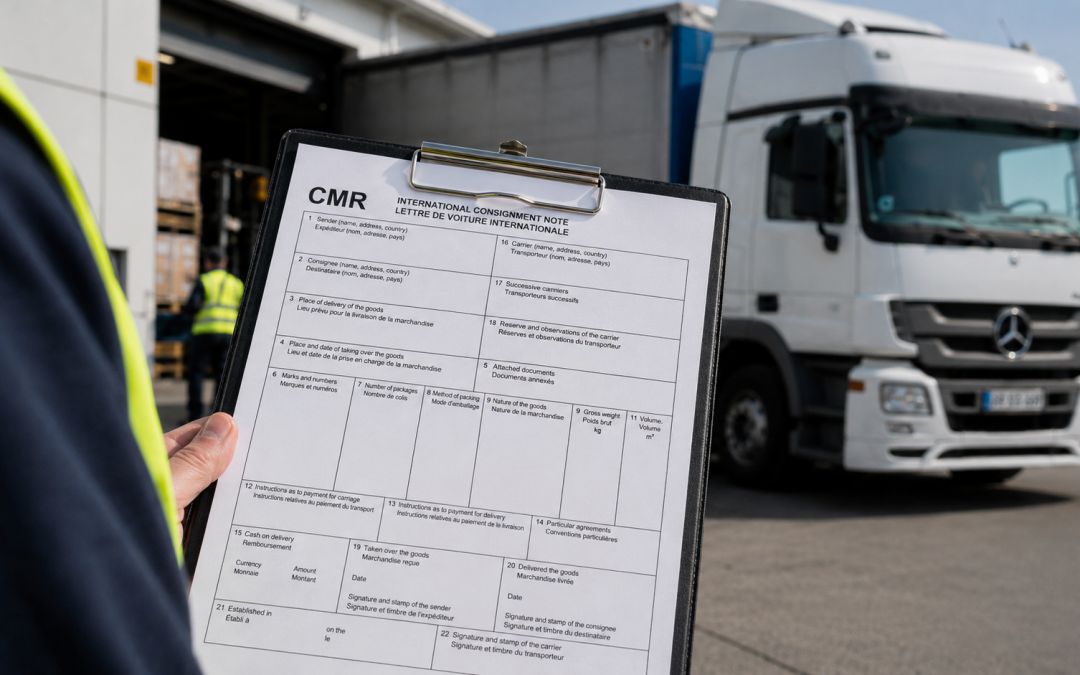 CMR en transporte internacional: qué debe saber una empresa antes de enviar mercancía