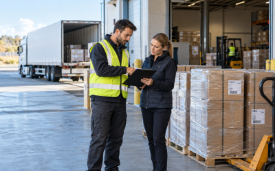 What information does a transport company need before collecting your goods?